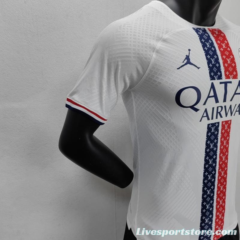 Player Version 22/23 PSGxLV White Jersey