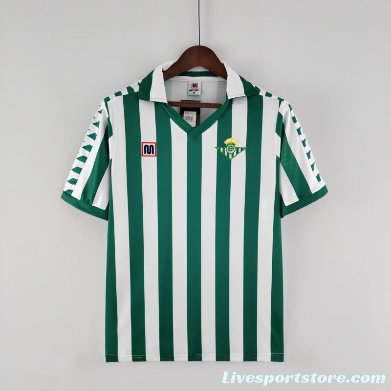 Retro Real Betis 82/85 Home Soccer Jersey