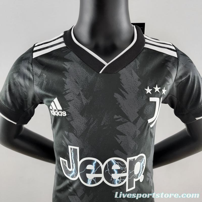 22/23 Kids Juventus Away SIZE16-28 Soccer Jersey