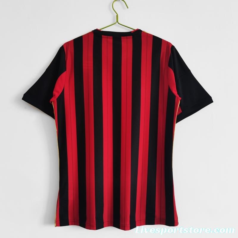 Retro 2013/14 AC Milan Home Soccer Jersey