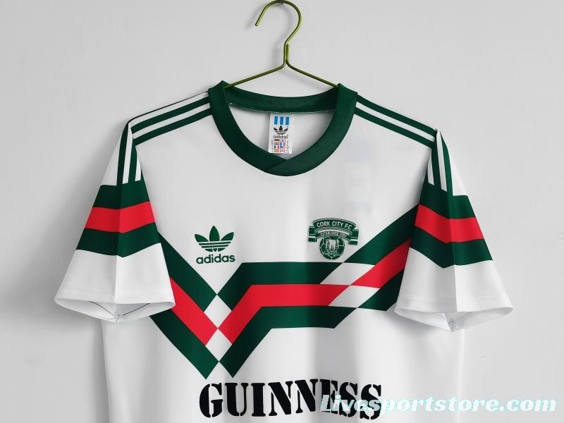 Retro 1988/89 Ireland Cork City Home Soccer Jersey