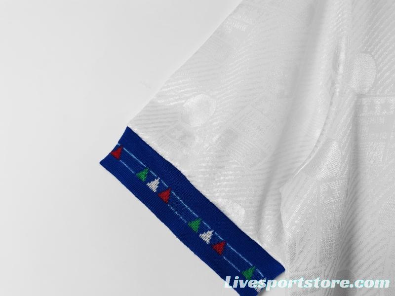 Retro 1994 Italy Away Soccer Jersey