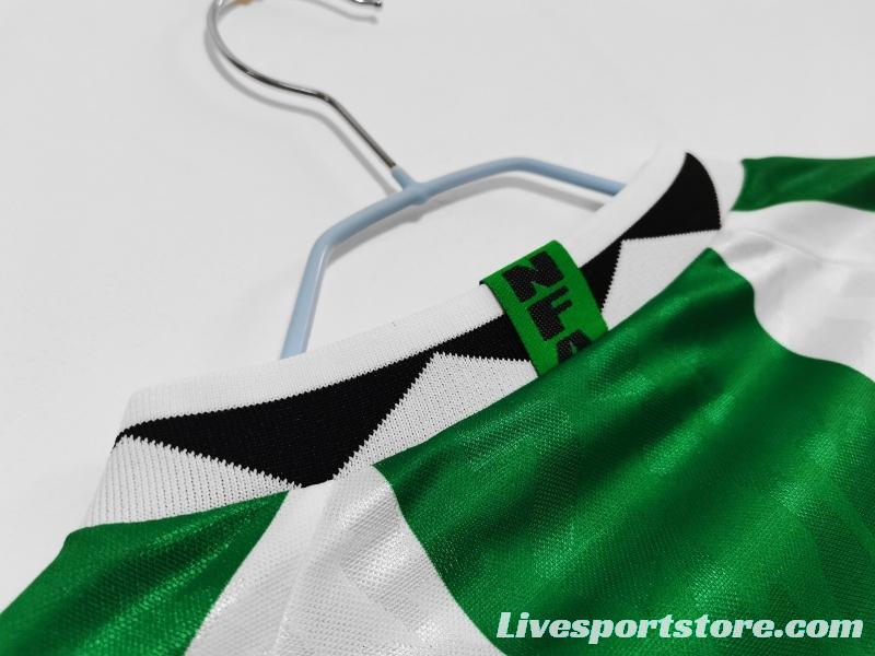 Retro 1996/98 Nigeria Away Soccer Jersey