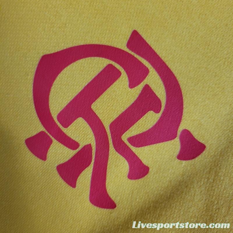 2022 Flamengo Unisex Hoodie Yellow