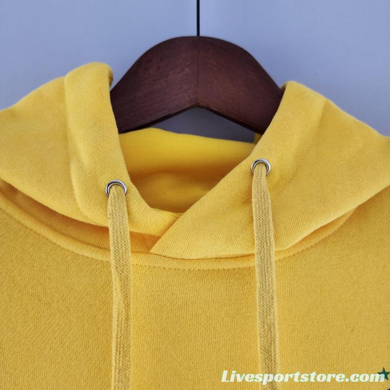 2022 Brazil Hoodie Yellow