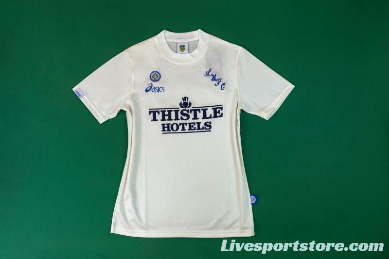 Retro 95/96 Leeds United Home Soccer Jersey