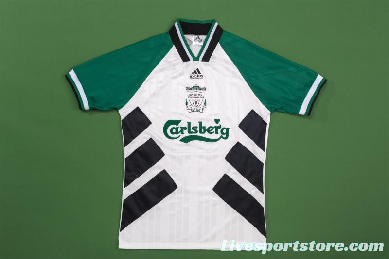 Retro 93/95 Liverpool Away Soccer Jersey