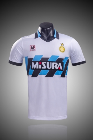 RETRO 90/91 Inter Away Soccer Jersey