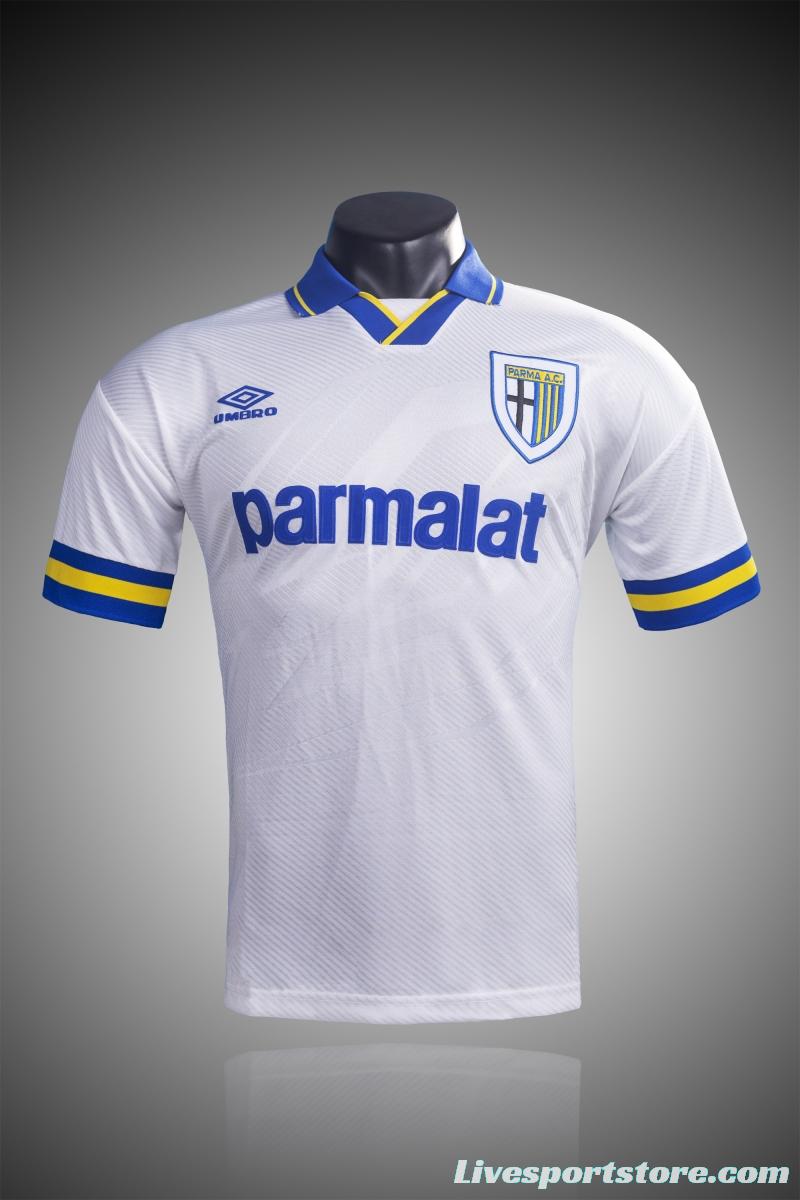 RETRO 93/95 Parma Away Soccer Jersey