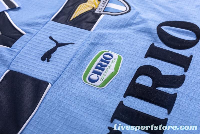 RETRO 98/00 Lazio Home Soccer Jersey