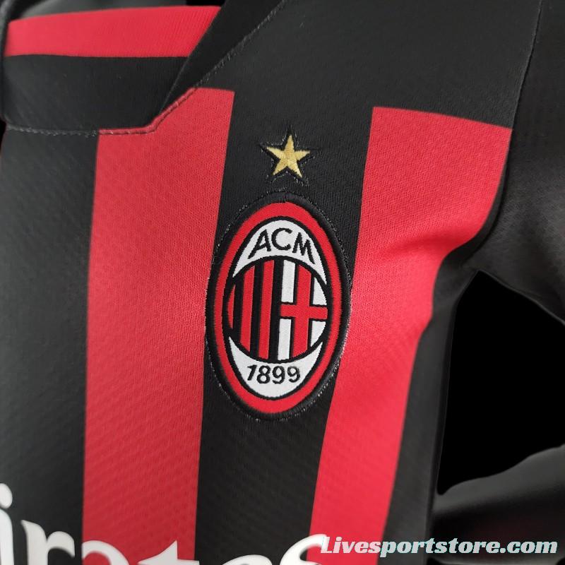 22/23 Kids AC Milan Home SIZE16-28 Soccer Jersey