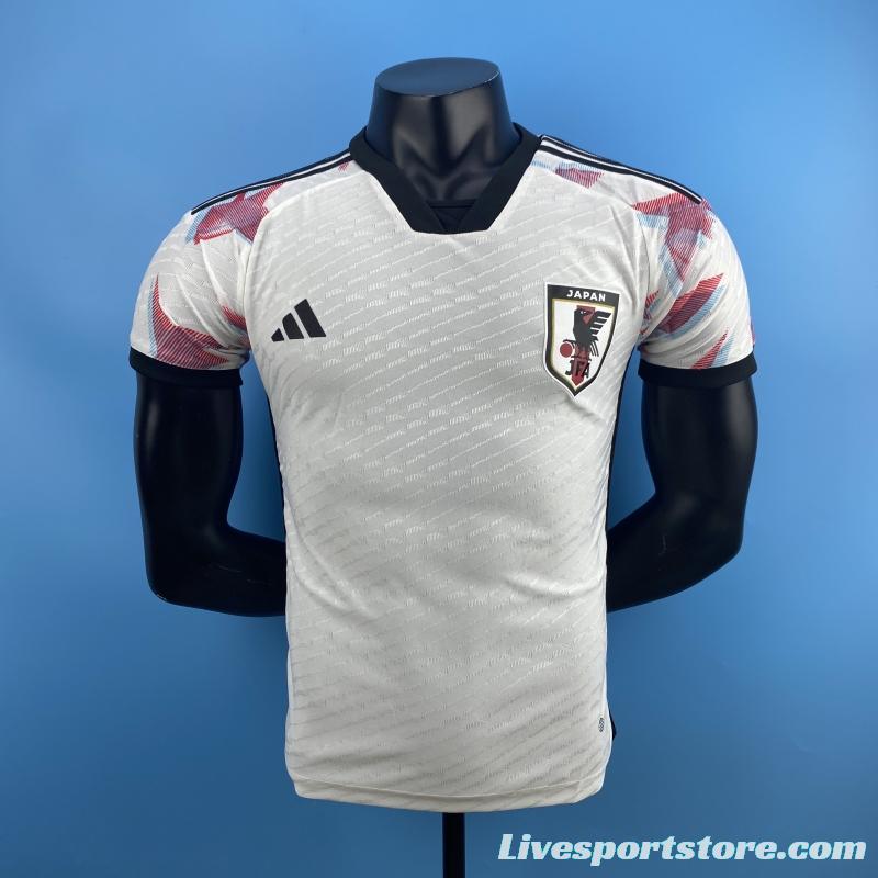 Player Version 2022 Japan Away World Cup Soccer Jersey