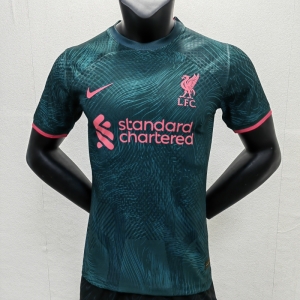 Player Version 22/23 Liverpool Third Soccer Jersey