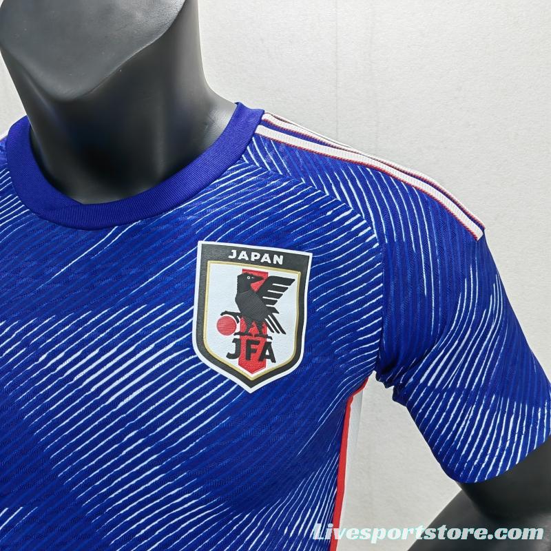 Player Version 2022 Japan Home Soccer Jersey