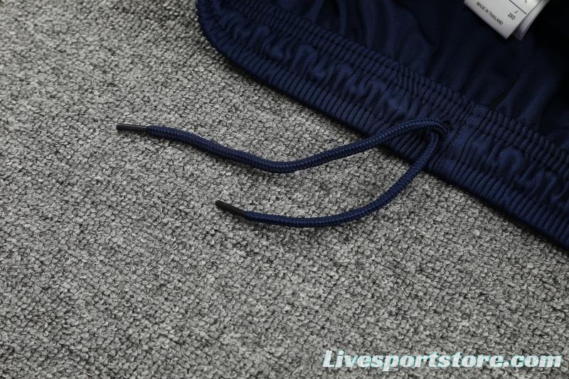 2022 Argentina Navy Half Zipper Tracksuit