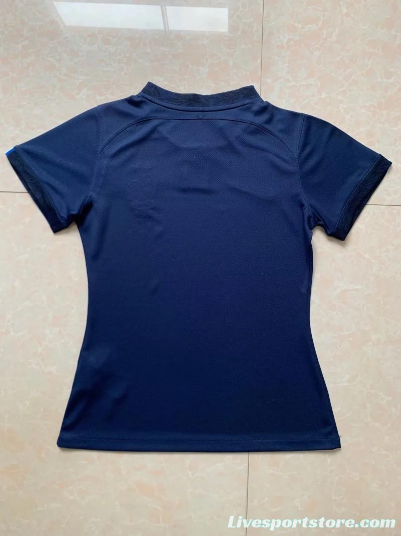 2022 France Home Woman Soccer Jersey