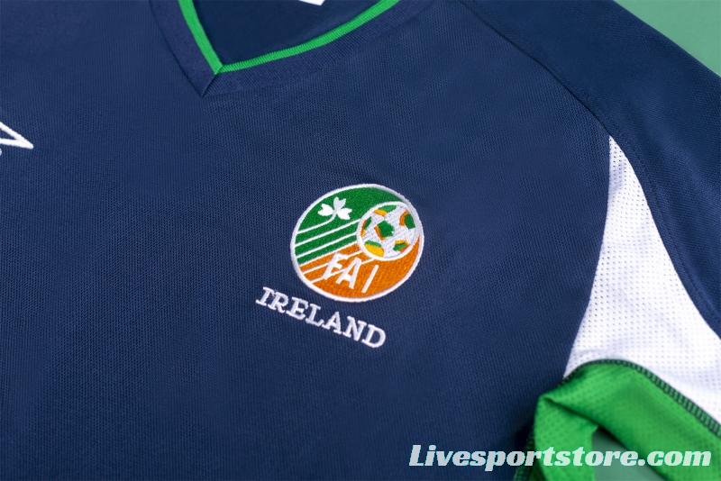 RETRO 02 Ireland Third Soccer Jersey