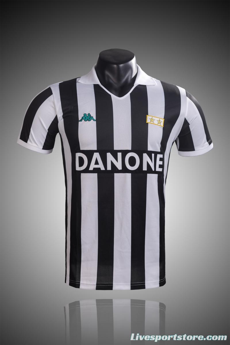 RETRO 92/94 Juventus Home Soccer Jersey