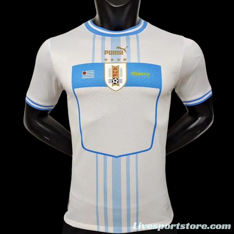 Player Version 2022 Uruguay Home Soccer Jersey