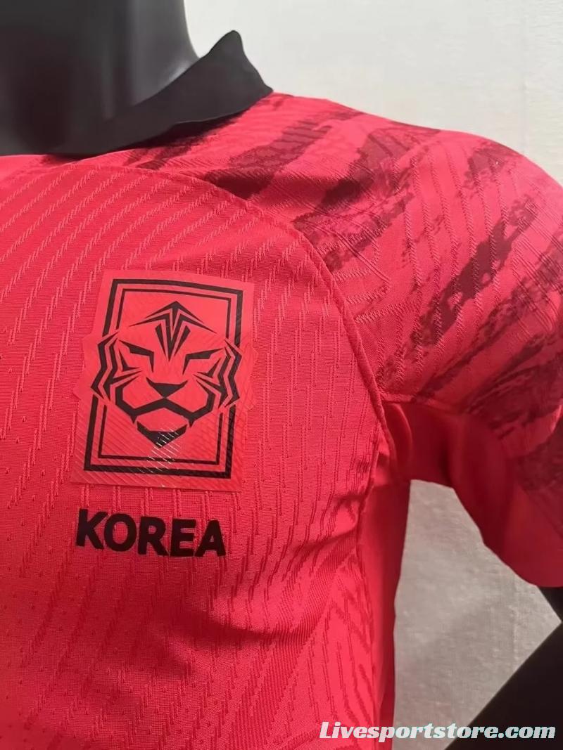 Player Version 2022 Korea Home Jersey