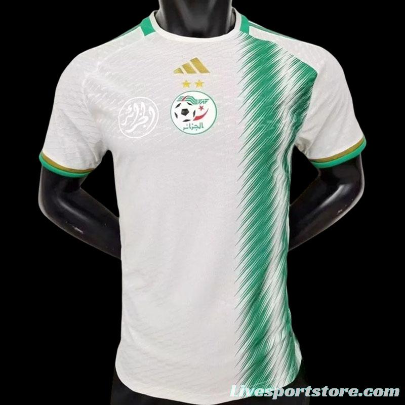 Player Version 2022 Algeria Home Jersey