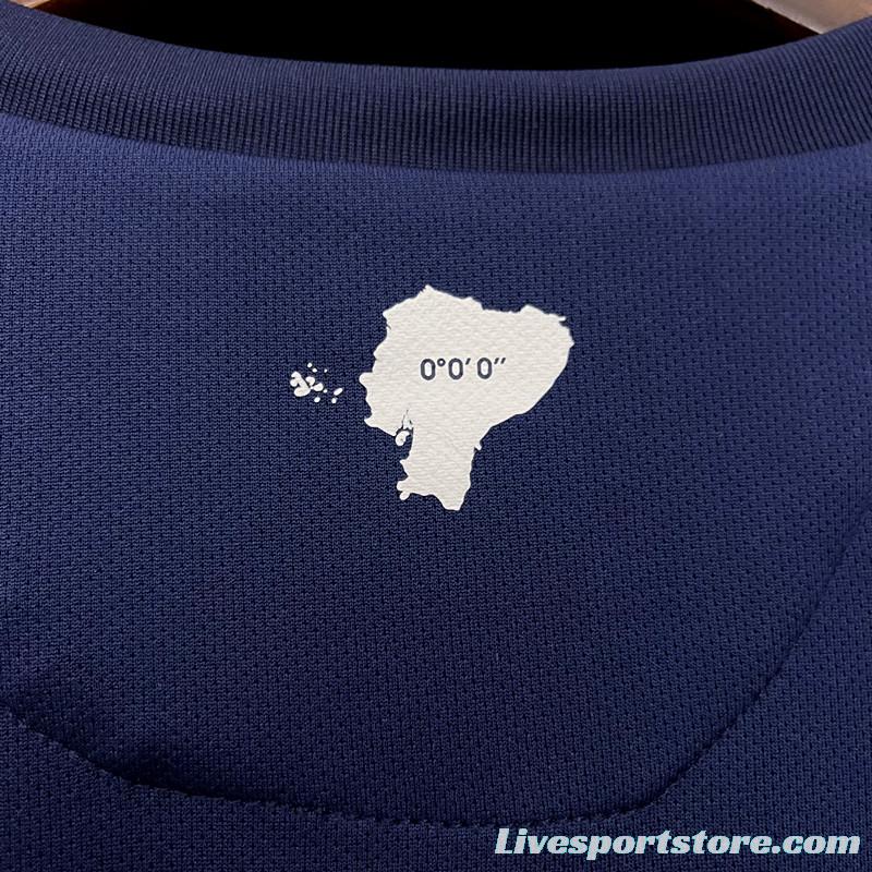 2022 Ecuador Away Navy Jersey