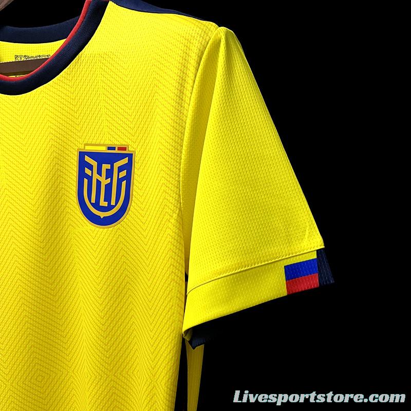 2022 Ecuador Home Jersey