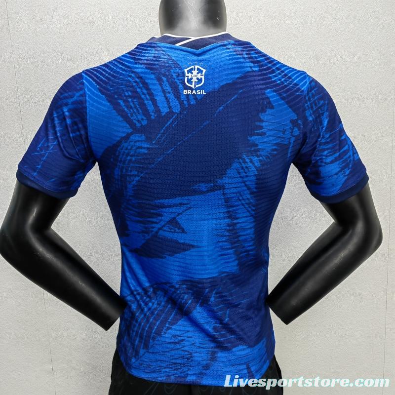 Player Version 2022 Brazil Blue Special Jersey