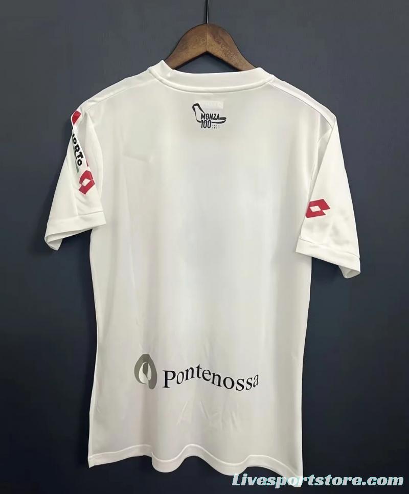 22/23 Monza Away White Soccer Jersey