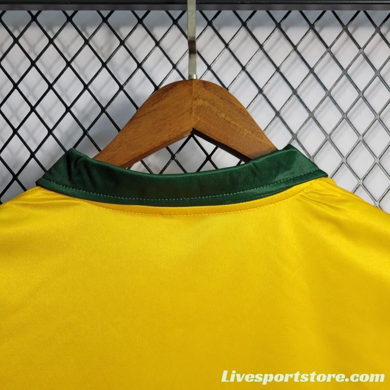 Retro 1988/1990 Brazil Home Jersey