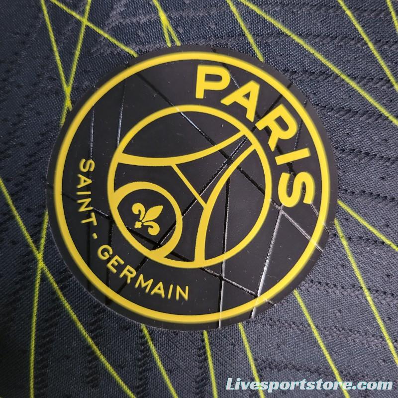 Player Version 23-24 PSG Fourth Black Soccer Jersey