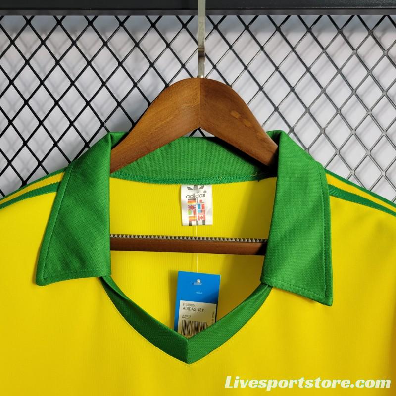 Retro 1997 Brazil Home Jersey