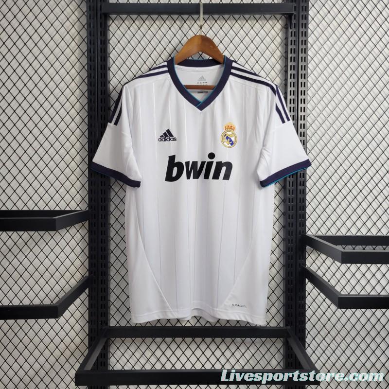 Retro 12/13 Real Madrid Home Jersey