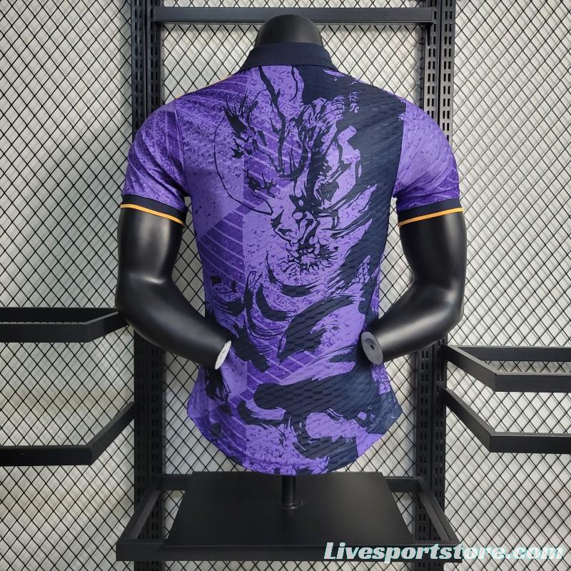 Player Version 23-24 Real Madrid Special Purple Jersey