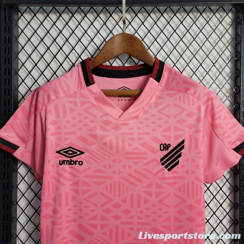 Women 22-23 Athletico Paranaense Pink Special Version Jersey