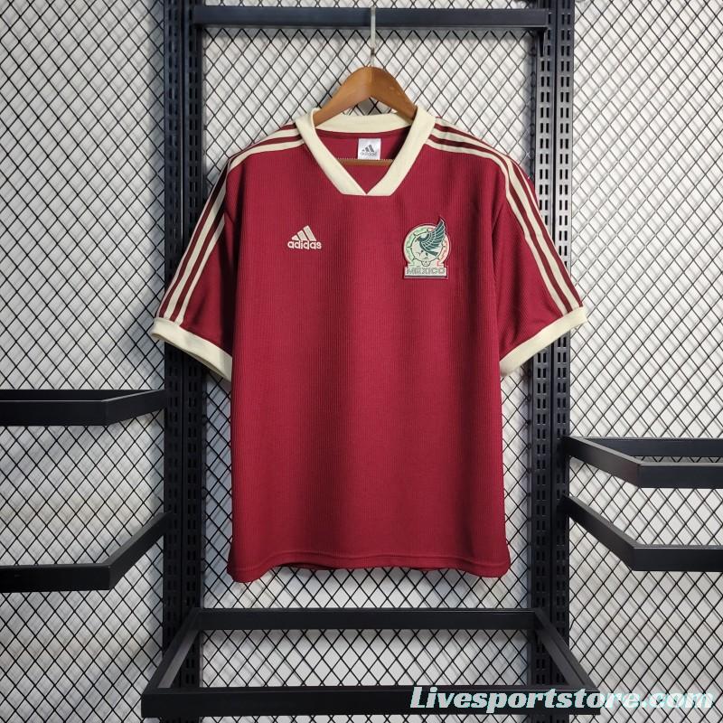 2022 Mexico Red Icon Soccer Jersey