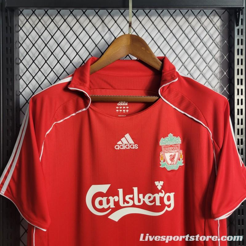 Retro 2006/07 Liverpool Home Jersey