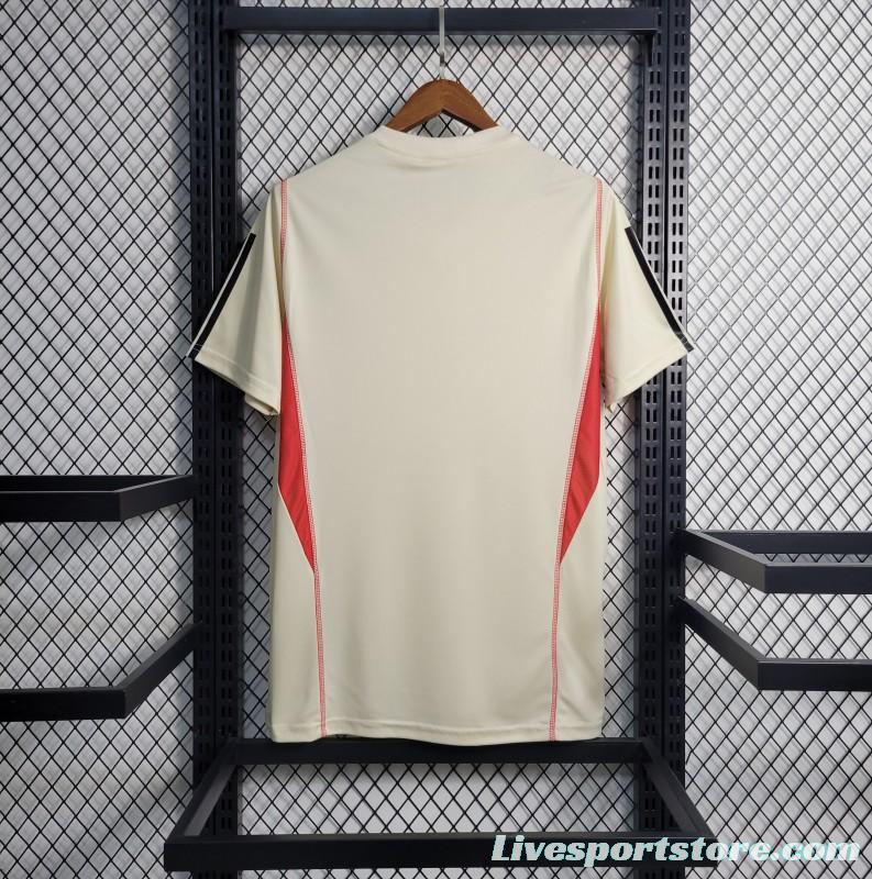 23-24 Flamengo Training Beige Jersey