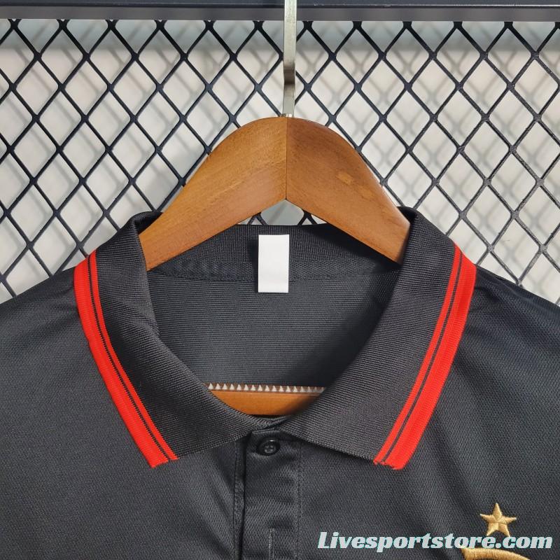 23-24 Flamengo Black POLO Jersey