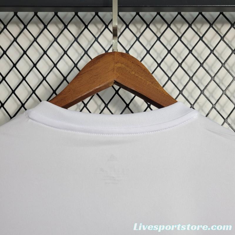 23-24 Flamengo White Casual T-Shirts