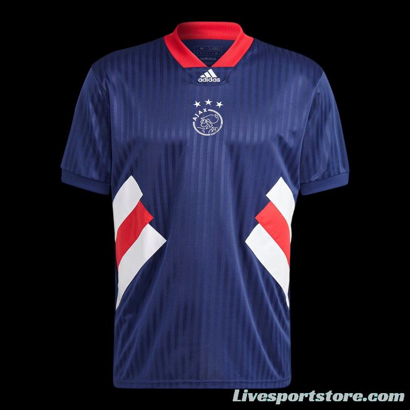 Player Version 22/23 Ajax Icon Remake Icon Navy Jersey