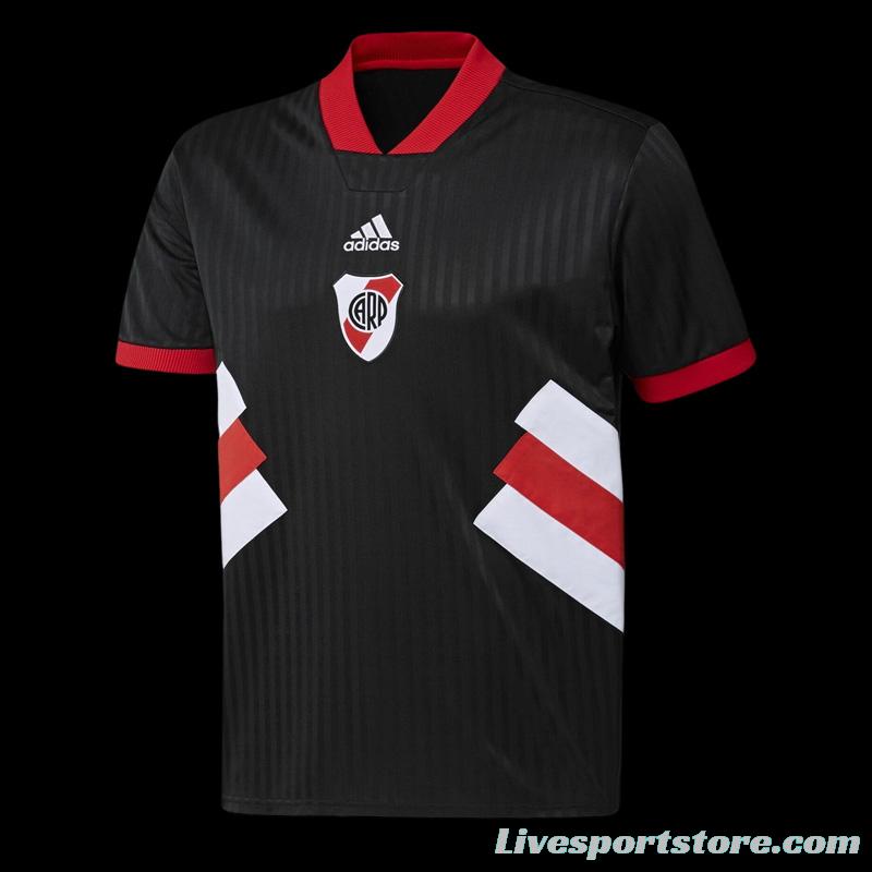 Player Version 22/23 Adidas CA River Plate Icon Black Jersey