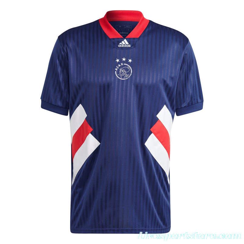 Player Version 22/23 Ajax Icon Remake Icon Navy Jersey