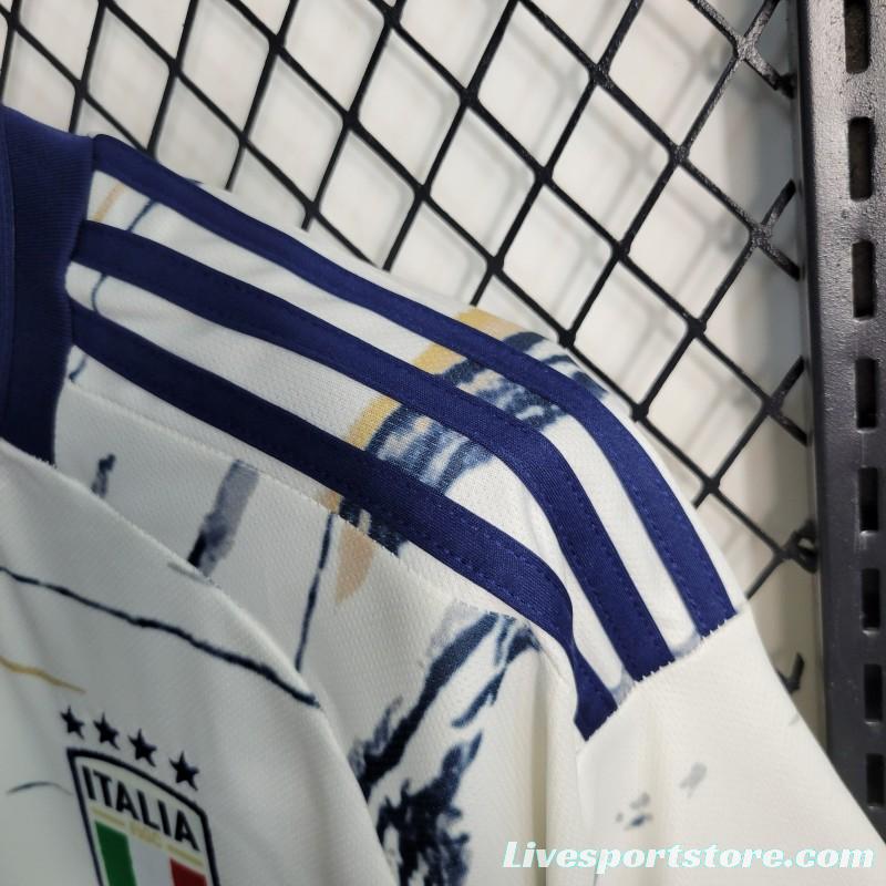 2023 Italy Away White Jersey