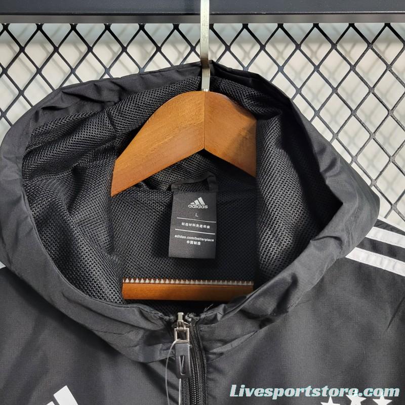 2023 Germany Black Windbreaker