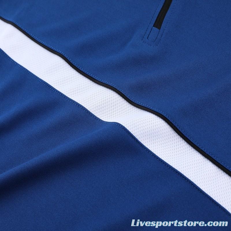 2023 NIKE Navy Half Zipper Jacket +Pants