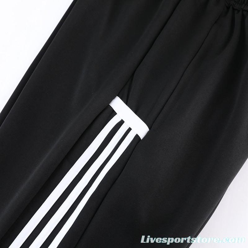 2023 Adidas Black White Full Zipper Jacket +Pants