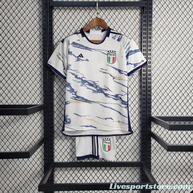 23-24 KIDS Italy Away Jersey