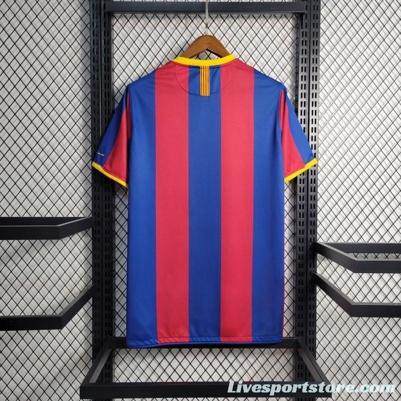 Retro 10/11 Barcelona Home Jersey