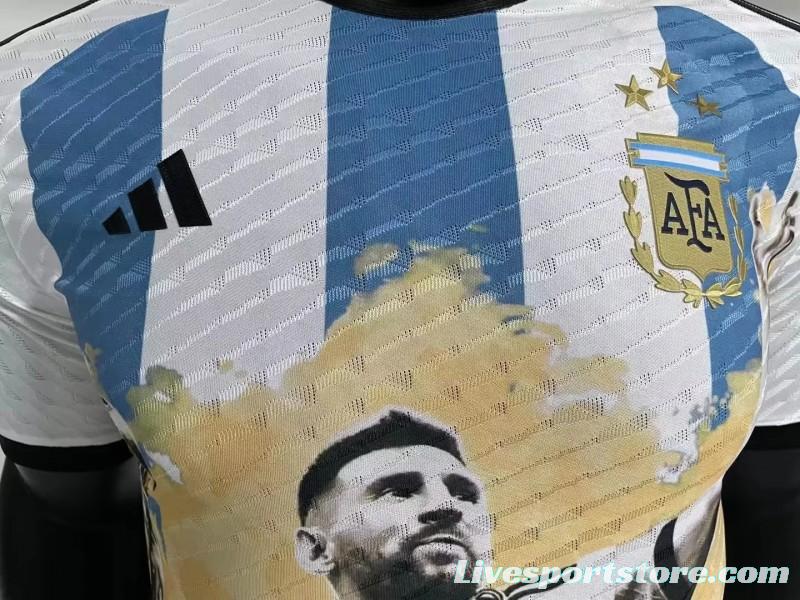 Player Version 2023 Argentina Messi Special Jersey